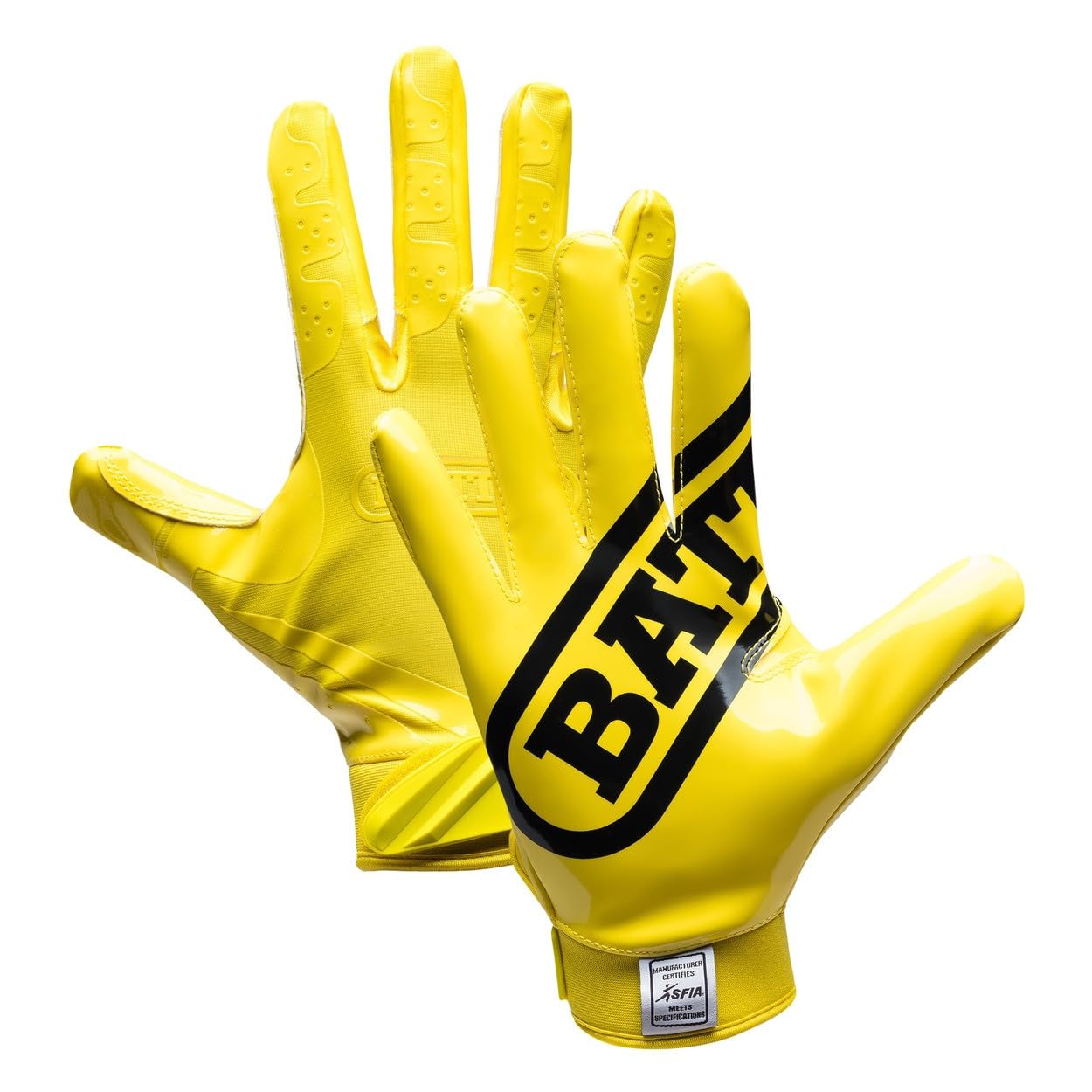Amazon.co.jp: Battleダブル脅威Adult Football Gloves